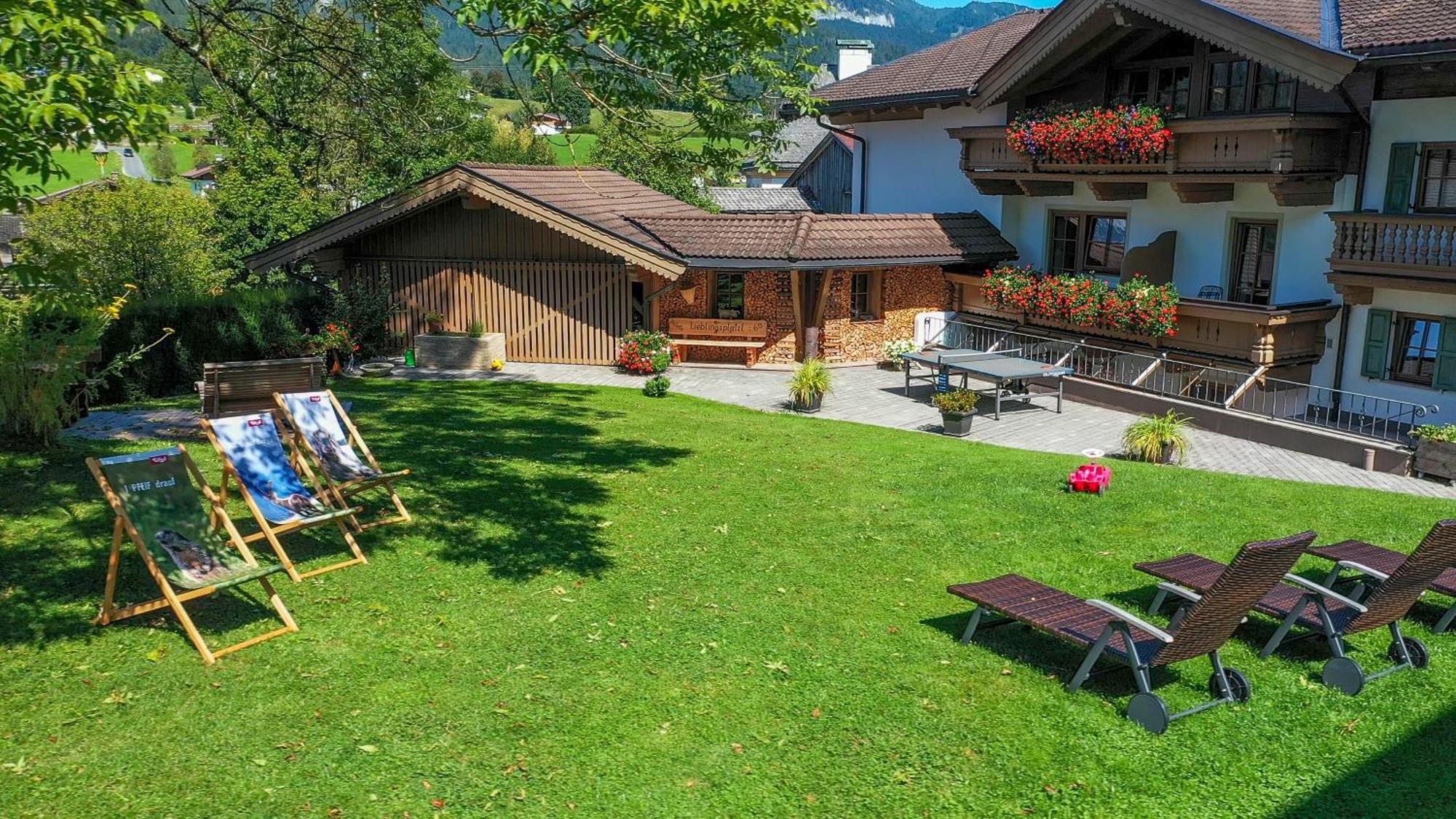 Gaestehaus Brantlhof Zimmer Und Ferienwohnungen In Going Am Wilden Kaiser 外观 照片