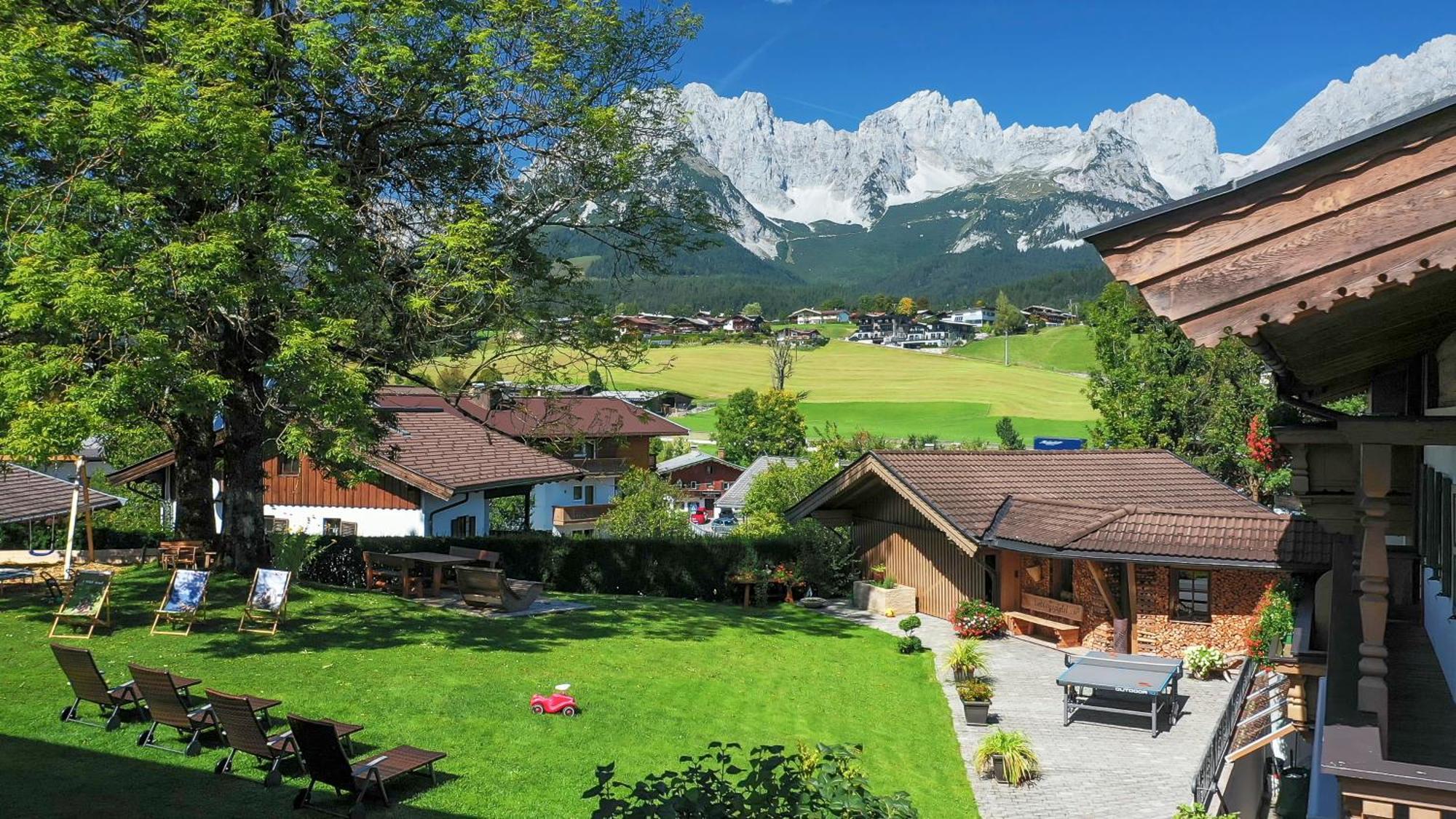 Gaestehaus Brantlhof Zimmer Und Ferienwohnungen In Going Am Wilden Kaiser 外观 照片