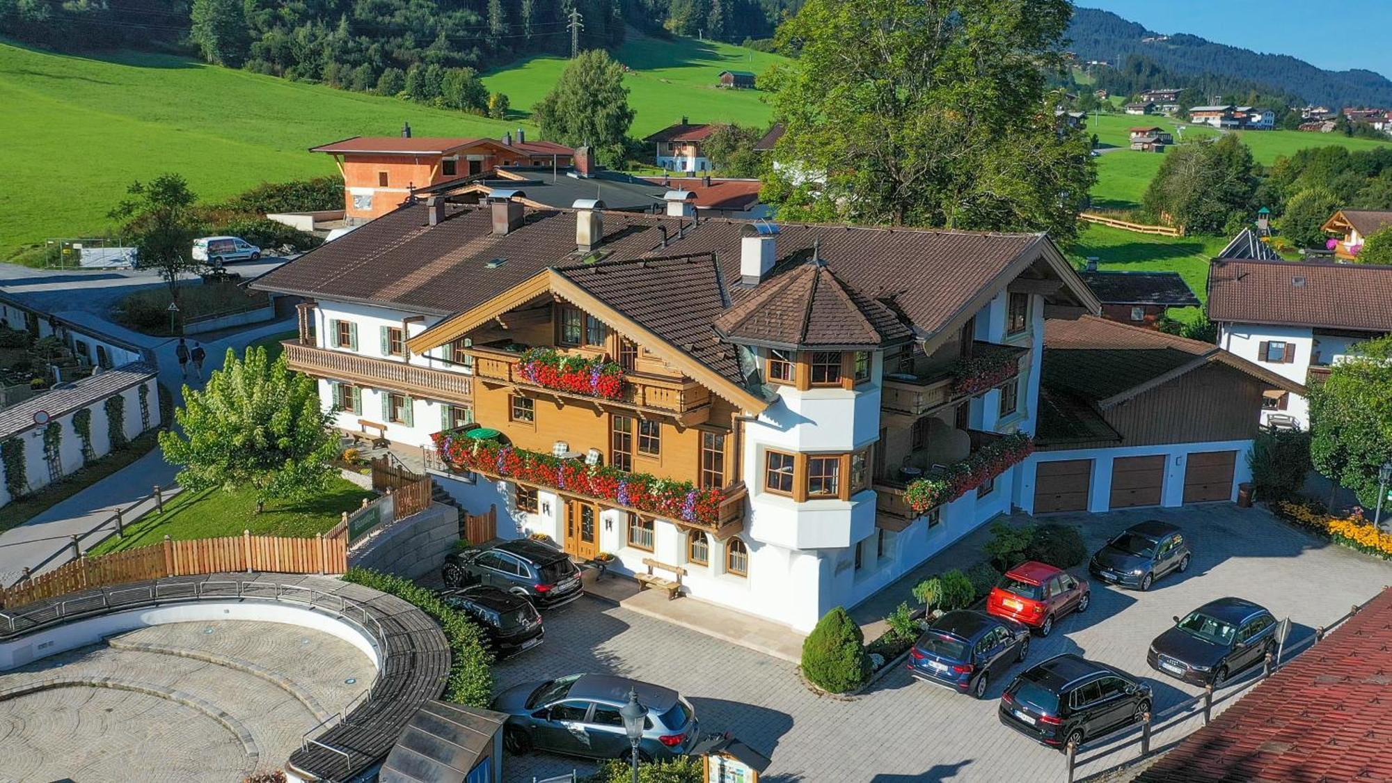 Gaestehaus Brantlhof Zimmer Und Ferienwohnungen In Going Am Wilden Kaiser 外观 照片
