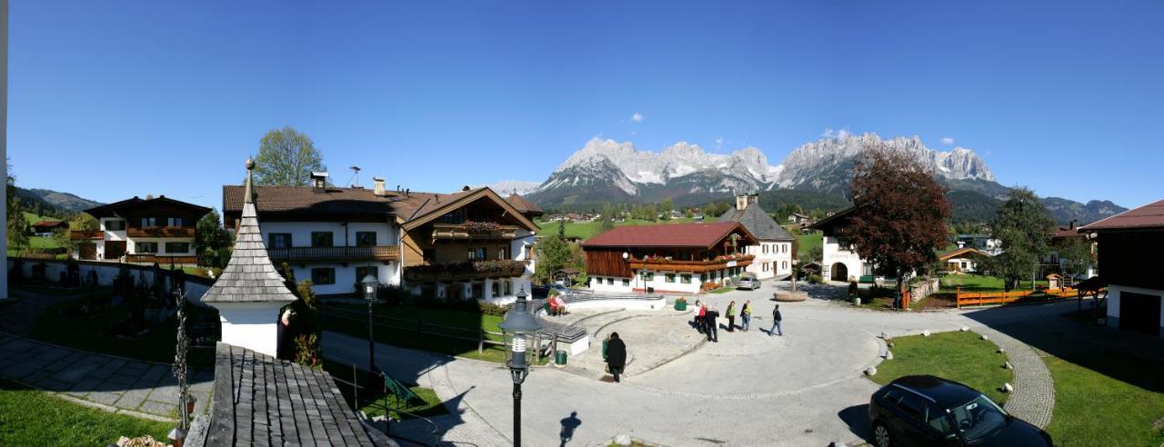 Gaestehaus Brantlhof Zimmer Und Ferienwohnungen In Going Am Wilden Kaiser 外观 照片